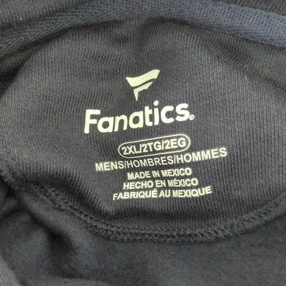 Fanatics Seattle Kraken Branded Primary Logo Pullover Hoodie Men's Navy Size 2XL - Picture 8 of 12